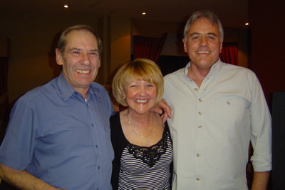 John and Mary Vile with Phil Gregson